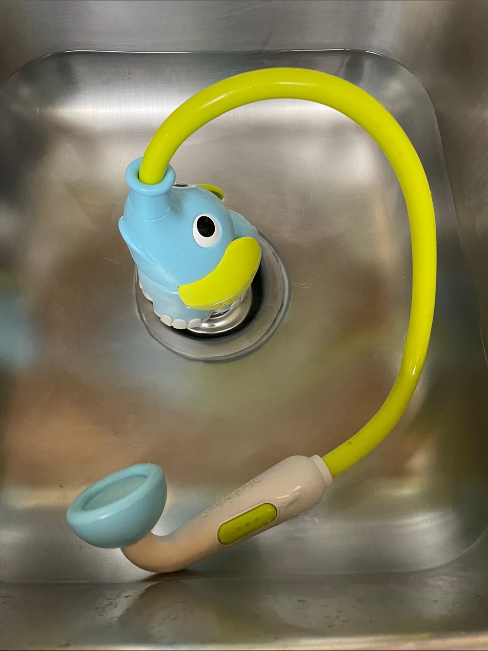 Yookidoo Baby Elephant Shower Head Water Pump